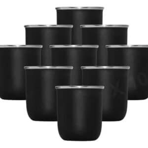 Mate de acero inoxidable 135ML Grabado con Laser